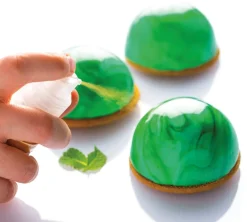 Moule silicone Silicon Flex 5 demi-sphères Ø 8 cm 30 x 17,5 cm Silikomart