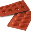 Moule silicone Silicon Flex 8 demi-sphères Ø 5 cm 30 x 17,5 cm Silikomart