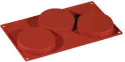 Moule silicone Silicon Flex 3 florentins Ø 10,3 cm 30 x 17,5 cm Silikomart