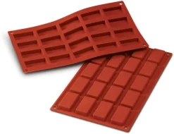 Moule silicone Silicon Flex 20 financiers 30 x 17,5 cm Silikomart