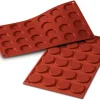Moule silicone Silicon Flex 24 mini florentins Ø 3,5 cm 30 x 17,5 cm Silikomart