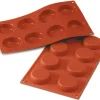 Moule silicone Silicon Flex 8 millassons Ø 6 cm 30 x 17,5 cm Silikomart