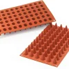 Moule silicone Silicon Flex 66 mini-cônes Ø 1,8 cm 30 x 17,5 cm Silikomart