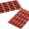 Moule silicone Silicon Flex 20 ovales 30 x 17,5 cm Silikomart
