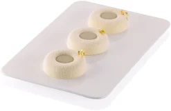 Moule silicone Silicon Flex 6 savarins Ø 7,2 cm 30 x 17,5 cm Silikomart