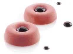 Moule silicone Silicon Flex 8 savarins Ø 6,5 cm 30 x 17,5 cm Silikomart