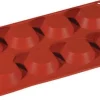 Moule silicone Silicon Flex 8 tartelettes Ø 6 cm 30 x 17,5 cm Silikomart