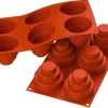 Moule silicone Silicon Flex 6 wonder cakes Ø 7,5 cm 30 x 17,5 cm Silikomart