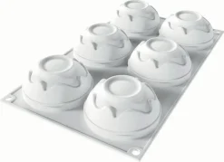 Moule silicone 6 Splash 30 x 17,5 cm Silikomart