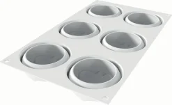 Moule silicone 6 Splash 30 x 17,5 cm Silikomart