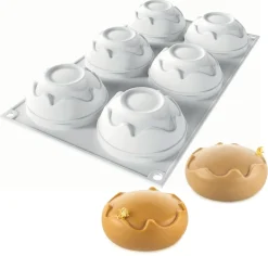 Moule silicone 6 Splash 30 x 17,5 cm Silikomart