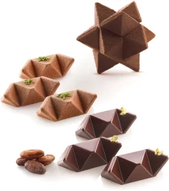 Moule silicone Star Game Spécial chocolat 30 x 17,5 cm Silikomart