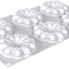 Moule silicone 6 tartelettes (kit) Bloom 30 x 17,5 cm Silikomart
