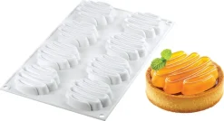 Moule silicone 6 tartelettes (kit) Honoré 30 x 17,5 cm Silikomart