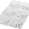 Moule silicone 6 tartelettes (kit) Paradis 30 x 17,5 cm Silikomart