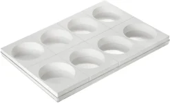 Moule silicone Torta flex 8 disques Ø 13,5 cm Silikomart