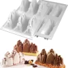 Moule silicone Tre Cime 6 montagnes 30 x 17,5 cm Silikomart