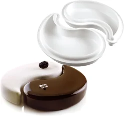 Moule silicone Yin Yang 24,5 x 19,5 cm Silikomart