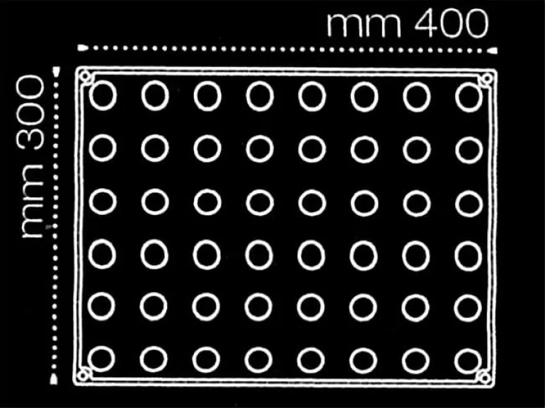 Moule sphère Pavoflex Ø 2 cm 40 x 30 cm Pavoni