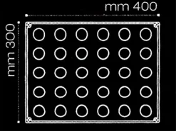 Moule sphère Pavoflex Ø 3 cm 40 x 30 cm Pavoni
