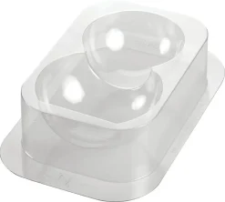 Moules thermoformés Effy 3D kit de 5 pièces Silikomart