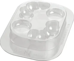 Moules thermoformés Effy 3D kit de 5 pièces Silikomart