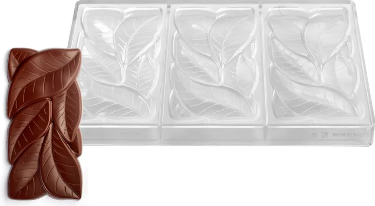 Moule tablette chocolat Garden 3 tablettes Pavoni
