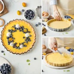 Moule à tarte rond design Ø 25 cm Decora
