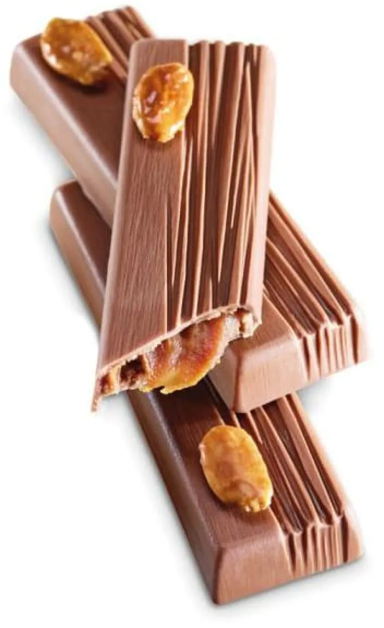 Moule thermoformé 4 barres Amandia Valrhona