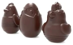 Moule thermoformé Famille poussins Valrhona