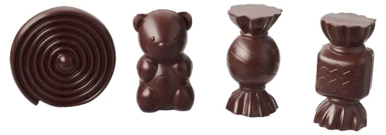 Moule thermoformé Fritures gourmandises Valrhona