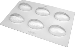Moule thermoformé 3 oeufs de Pâques Valrhona