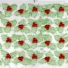 Moule thermoformé pré-imprimé Feuille de houx 3 branches 4 x 4,3 cm Florensuc