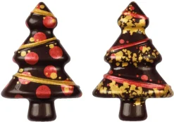 Moule thermoformé pré-imprimé Sapin de noël décoré 5,2 x 3,5 cm Florensuc