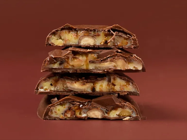 Moule thermoformé Tablette de Pâques à facettes Valrhona
