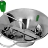 Moulin à légumes en acier étamé N° 3 Ø 31 cm Tellier