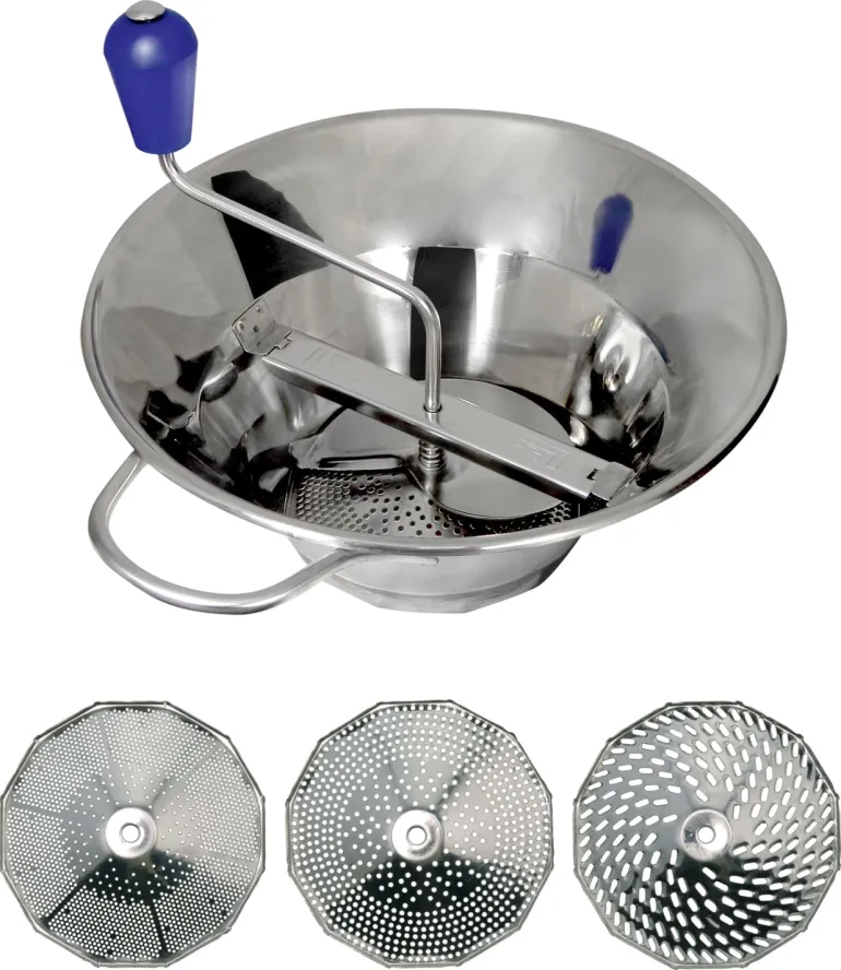 Moulin à légumes en inox N° 3 Ø 31 cm Tellier