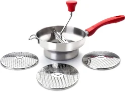Moulin à purée en inox Ø 20 cm Ibili
