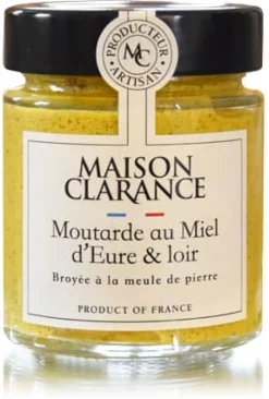 Moutarde au miel 140 g Maison Clarance