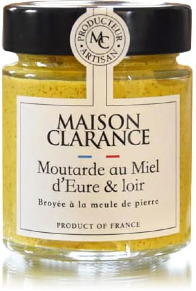 Moutarde au miel 140 g Maison Clarance