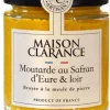 Moutarde au safran 140 g Maison Clarance