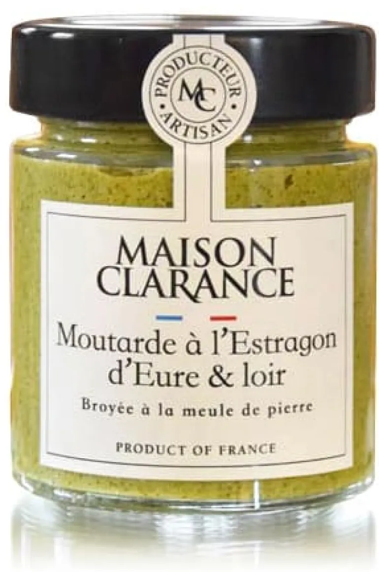 Moutarde à l'estragon 140 g Maison Clarance