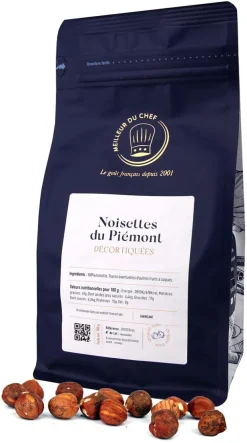 Noisette décortiquée TGT du Piémont 500 g
