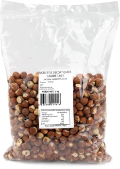Noisette entière décortiquée 1 kg