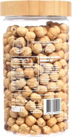Noisettes du Piémont IGP torréfiées 500 g Meilleur du Chef