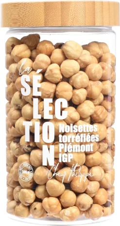 Noisettes du Piémont IGP torréfiées 500 g Meilleur du Chef