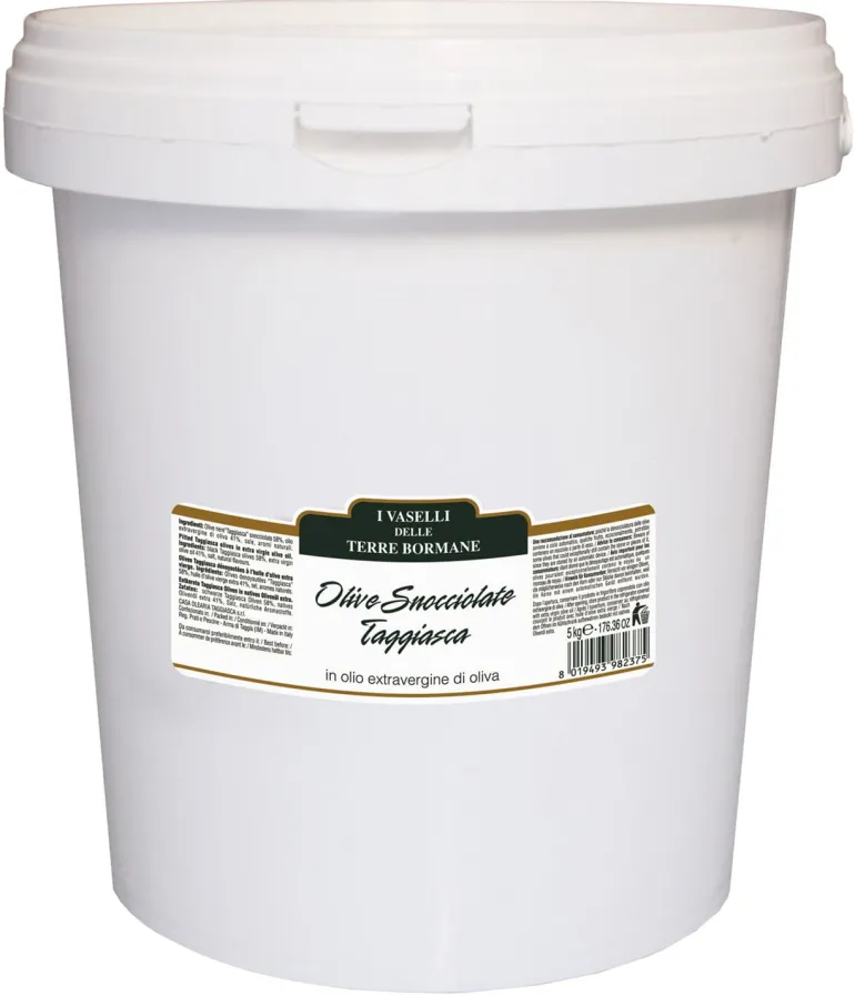 Olives Taggiashe dénoyautées 5 kg
