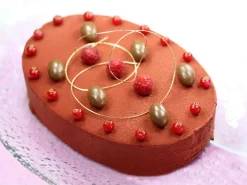 Ovale à entremets inox 23 x 16 cm Matfer