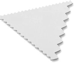 Peigne à décor 3 côtés en plastique