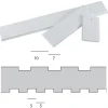 Peigne à décor rayures spéciales Longueur 34 cm Martellato